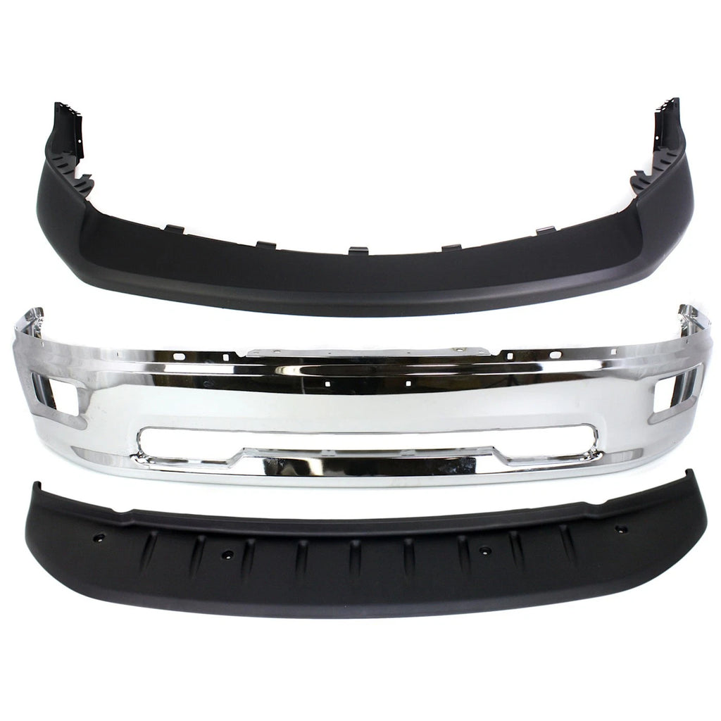 2011–2012 Ram 1500 Front Upper Bumper Cover Fascia Kit Textured | OEM Fit