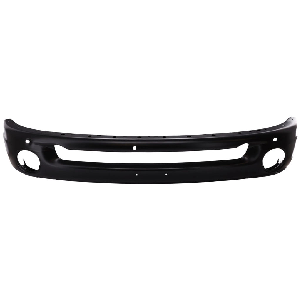 2002–2005 Dodge Ram 1500 Front Bumper Painted Black Steel | OEM Fit