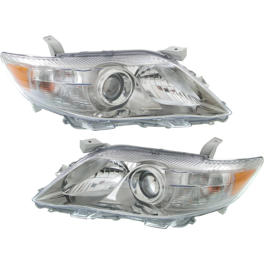 2010–2011 Toyota Camry Headlight Lamp Set Replacement Left & Right | OEM Fit