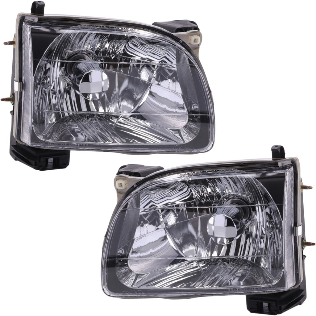 2001–2004 Toyota Tacoma Headlight Set Left & Right with Bulb 2Pc | OEM Fit