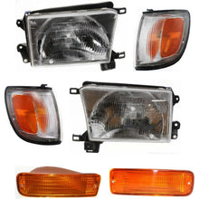 Load image into Gallery viewer, 1996–1997 Toyota 4Runner Headlight Set Left and Right Side w/ Bulb(s) | OEM Fit
