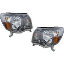 Load image into Gallery viewer, 2005–2011 Toyota Tacoma Headlight Assembly Set Left &amp; Right with Bulb | OEM Fit