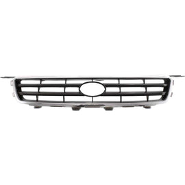 2000–2001 Toyota Camry Grille Assembly Plastic w/ Emblem Provision | OEM Fit
