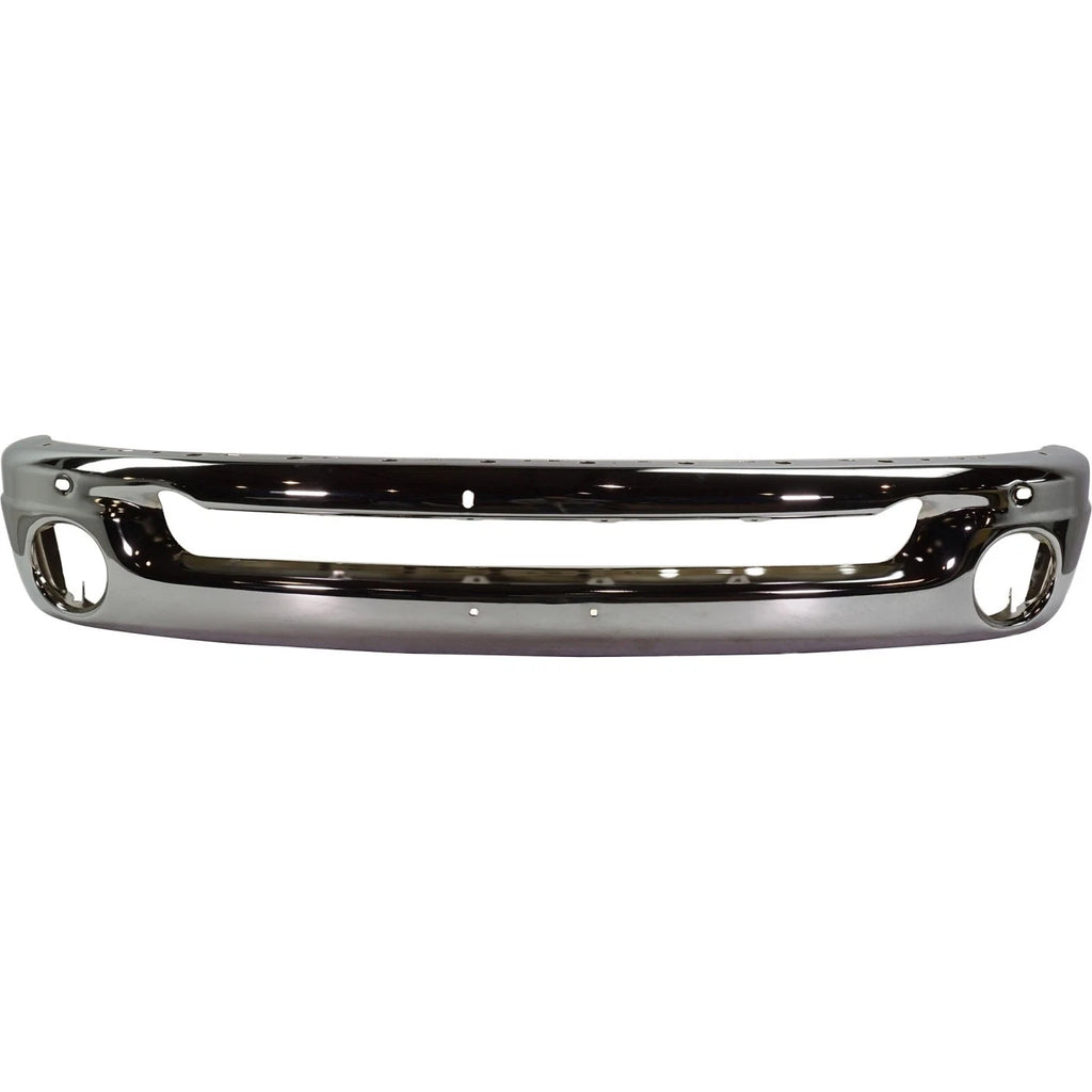 2002–2008 Dodge Ram 1500 / 2003–2009 Ram 2500 Front Bumper Chrome Steel Type 2 | OEM Fit