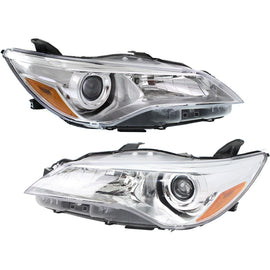 2015–2017 Toyota Camry LE/XLE Headlight Set Left & Right w/ Bulb | OEM Fit