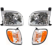 Load image into Gallery viewer, 2000–2004 Toyota Tundra Headlight Set Left and Right Side Halogen| OEM Fit