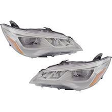 Load image into Gallery viewer, 2015–2017 Toyota Camry XLE Headlight Set LED w/ Bulb Left &amp; Right | OEM Fit