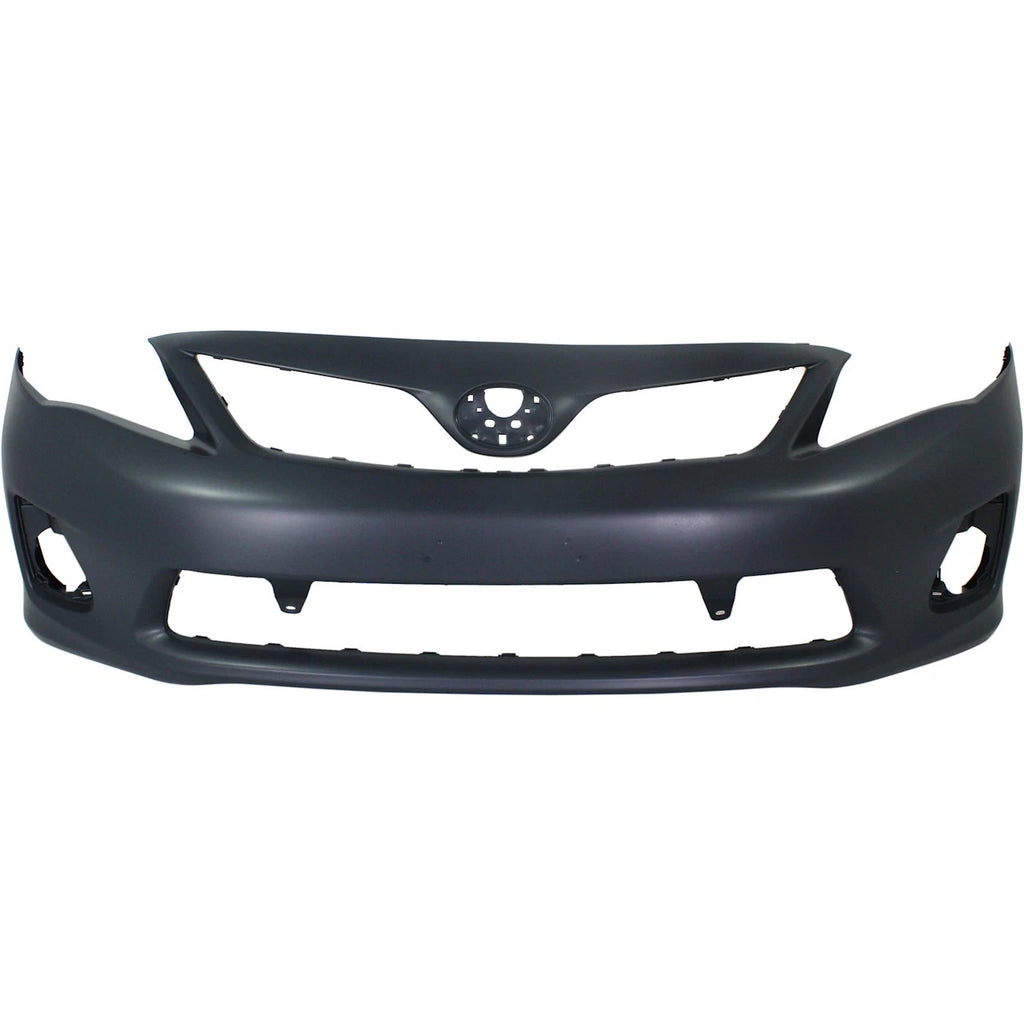 2011–2013 Toyota Corolla  Front Bumper Cover Primed Plastic | OEM Fit