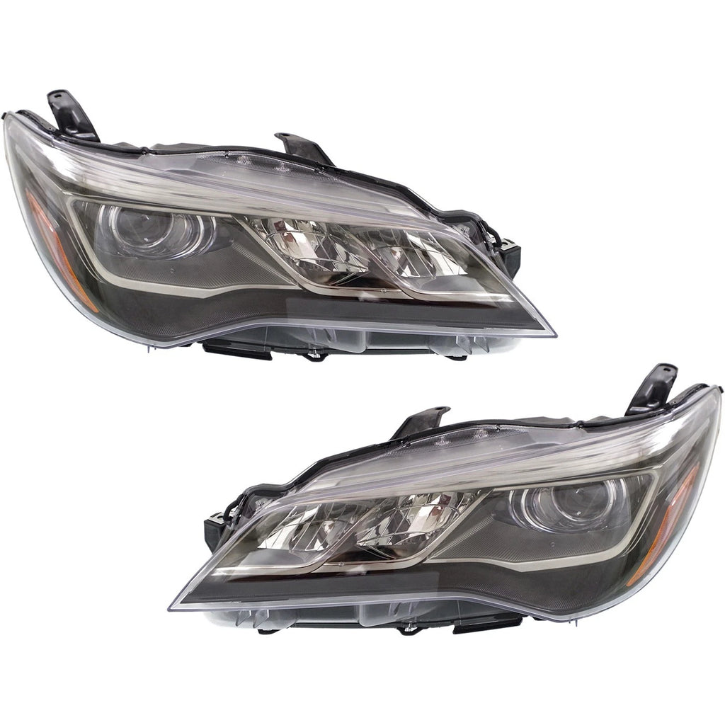 2015–2017 Toyota Camry XSE Headlight Set LED w/ Bulb Left & Right | OEM Fit