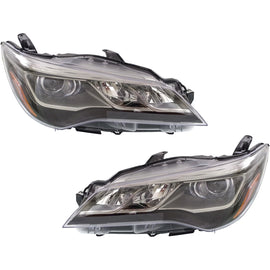 2015–2017 Toyota Camry XSE Headlight Set LED w/ Bulb Left & Right | OEM Fit