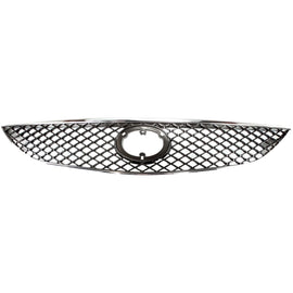 2005–2006 Toyota Camry Grille Chrome Shell w/ Gray Insert Plastic | OEM Fit