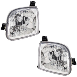 2000–2004 Toyota Tundra Halogen Headlight Set LH & RH| OEM Fit