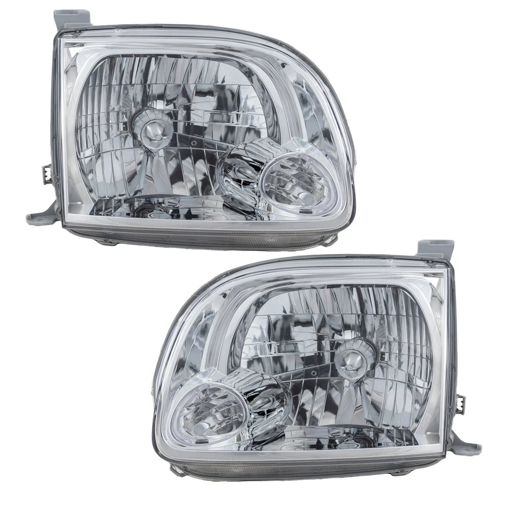 2005–2006 Toyota Tundra Headlight Set Driver & Passenger Side Regular / Access Cab | OEM Fit
