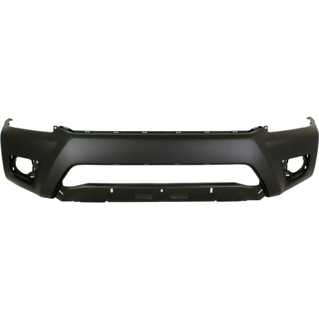 2012–2015 Toyota Tacoma Front Bumper Cover Textured Plastic (1-Piece Set) | OEM Fit