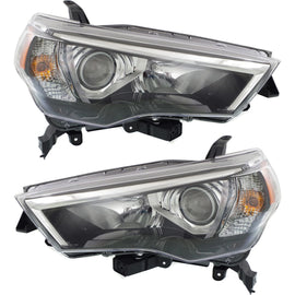 2014–2021 Toyota 4Runner Headlight Set Driver and Passenger Side Clear Lens | OEM Fit