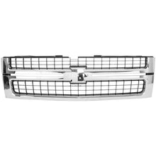 Load image into Gallery viewer, 2007–2010 Chevrolet Silverado 2500 HD Grille Assembly Chrome Frame with Black Insert | OEM Fit