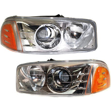 Load image into Gallery viewer, 2001–2006 GMC Sierra 1500 Headlight Set LH &amp; RH Halogen with Bulbs | OEM Fit