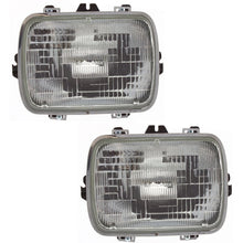 Load image into Gallery viewer, 2007–2018 Ford E-350 Super Duty Headlight Set Left and Right Side Halogen w/ Bulb(s) (Set of 2) | OEM Fit