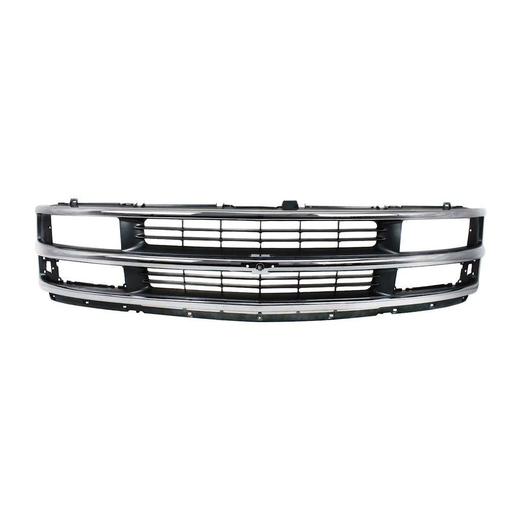 1996–2002 Chevrolet Express 1500 / Express 3500 Grille Assembly Chrome Shell | OEM Fit