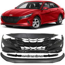 Load image into Gallery viewer, 2021-2023 Hyundai Elantra Sedan Front Bumper Cover Kit &amp; Grille Assembly | OEM Fit