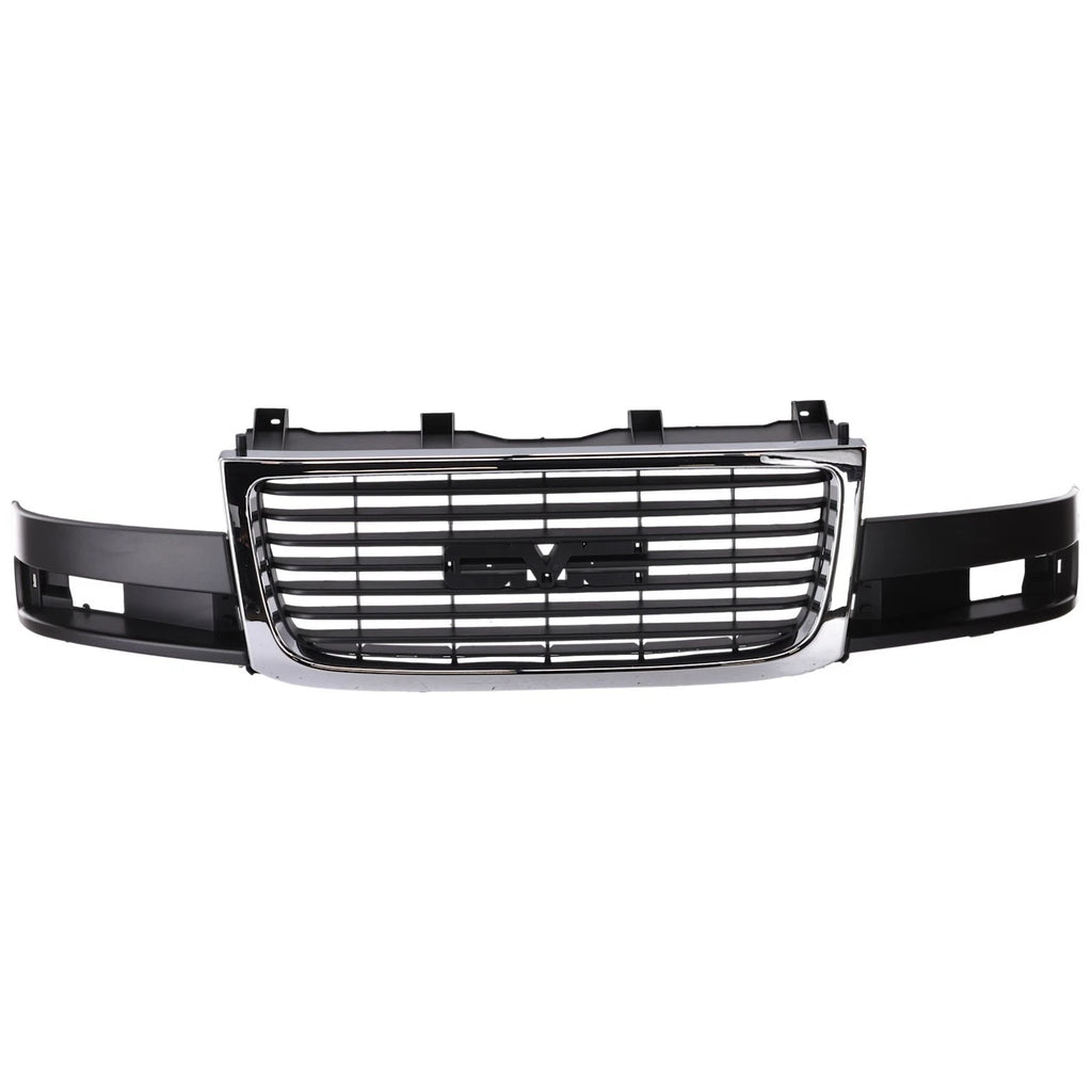 2003–2015 GMC Savana 2500 / 3500 Grille Chrome Shell with Black Insert | OEM Fit