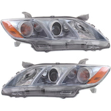 Load image into Gallery viewer, 2007–2009 Toyota Camry Hybrid Headlight Assembly Set Left &amp; Right w/ Bulb | OEM Fit