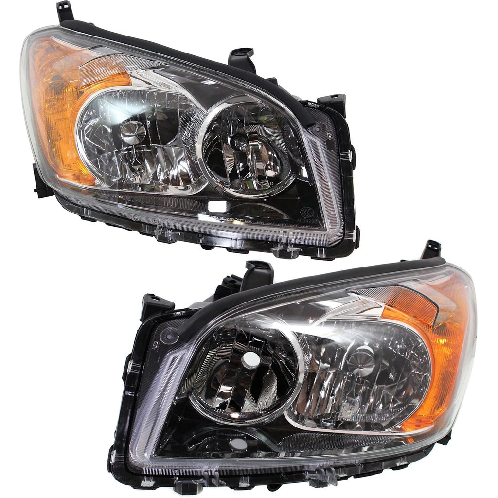 2009–2012 Toyota RAV4 Sport Headlight Set Left and Right Side | OEM Fit