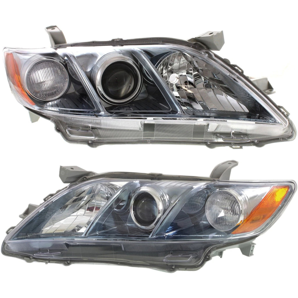 2007–2009 Toyota Camry Hybrid  Headlight Set Left & Right 2Pc | OEM Fit