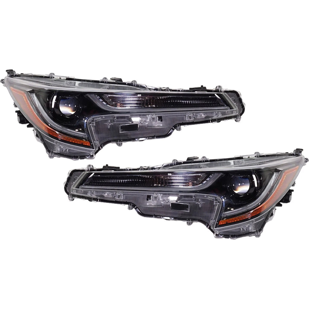 2020–2021 Toyota Corolla Headlight Set Left and Right Side LED  | OEM Fit