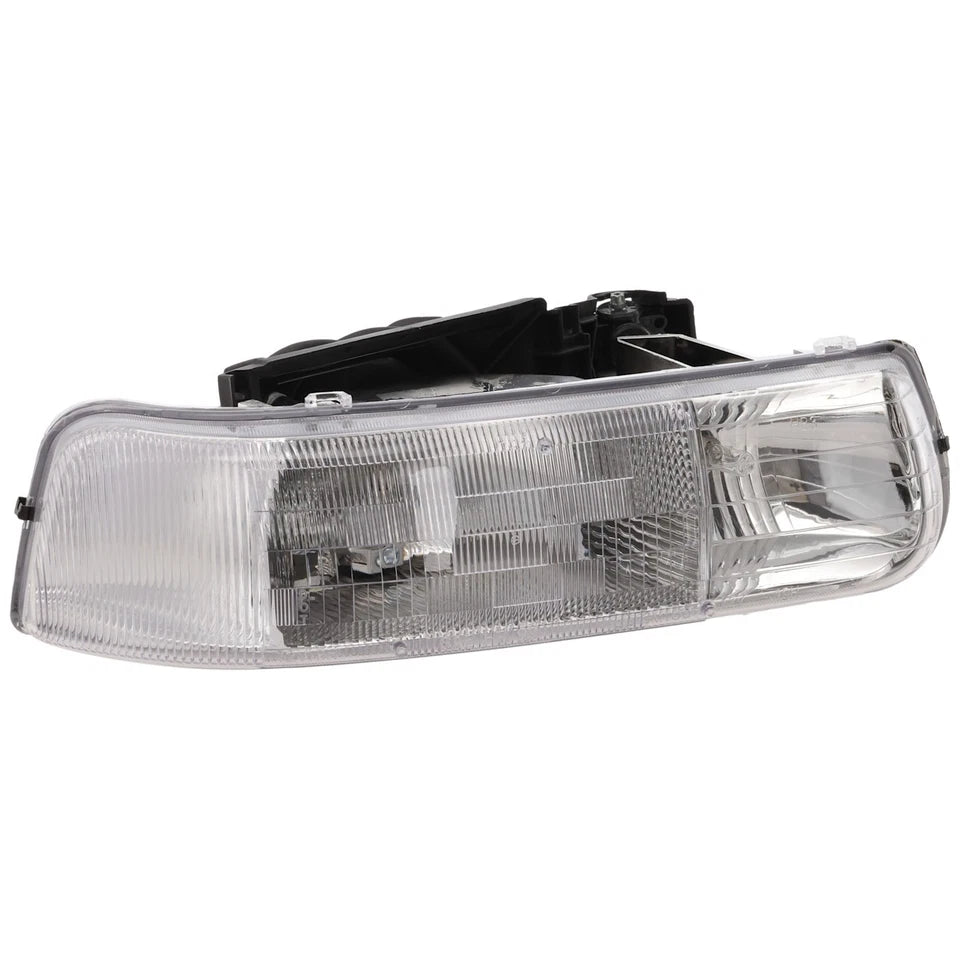 1999–2002 Chevrolet Silverado 1500 Headlight Set Base / LS / LT / WT Halogen | OEM Fit