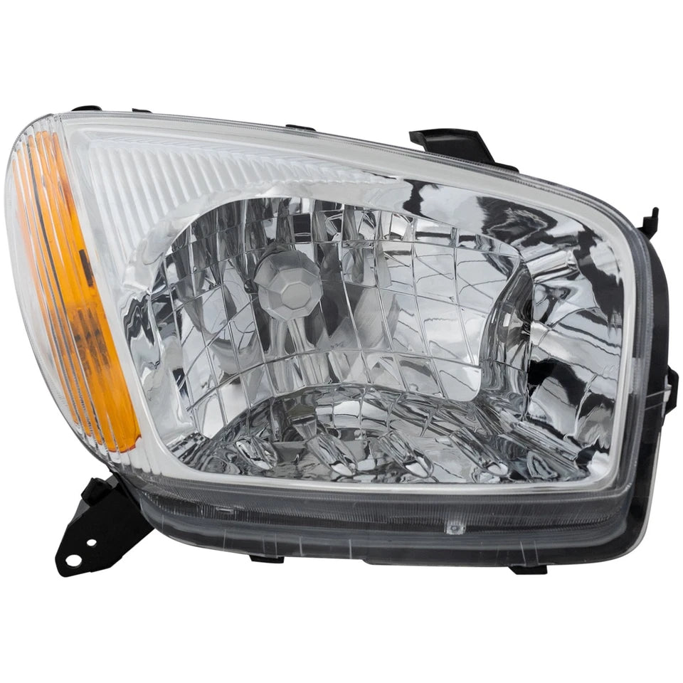2001–2003 Toyota RAV4 Headlight Set with Bulbs | OEM Fit