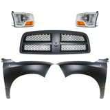 2009–2012 Dodge Ram 1500 Front Grille Kit | OEM Fit