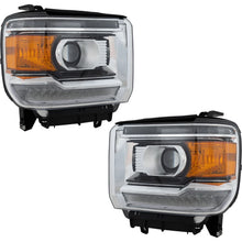 Load image into Gallery viewer, 2014–2018 GMC Sierra 1500 LED Headlight CAPA  | OEM Fit