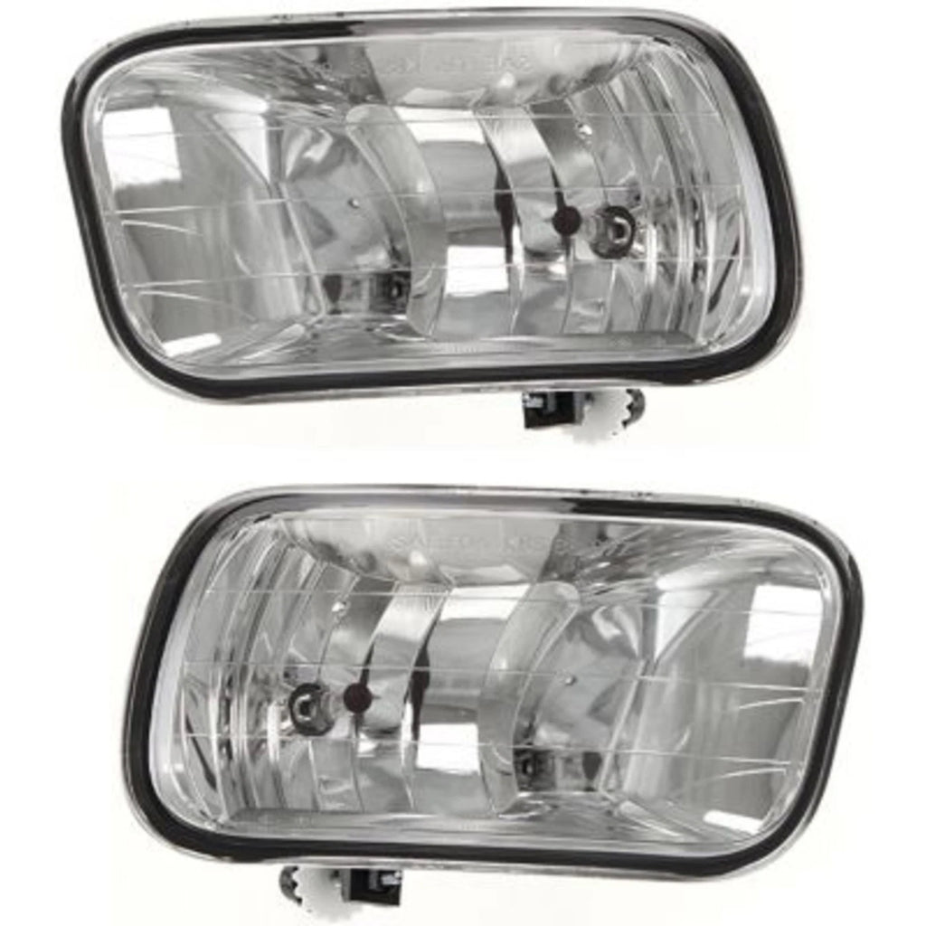 2009–2010 Dodge Ram 1500 / 2011–2012 Ram 1500 Front Fog Light Set w/ Bulb | OEM Fit