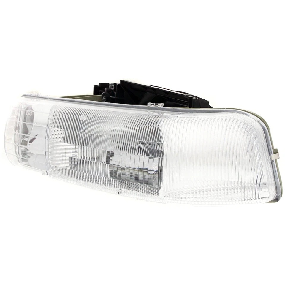 1999–2002 Chevrolet Silverado 1500 Headlight Set Base / LS / LT / WT Halogen | OEM Fit