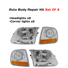 Load image into Gallery viewer, 1997–2003 Ford F-150 Headlight Kit Left &amp; Right Headlights with Corner Lights | OEM Fit
