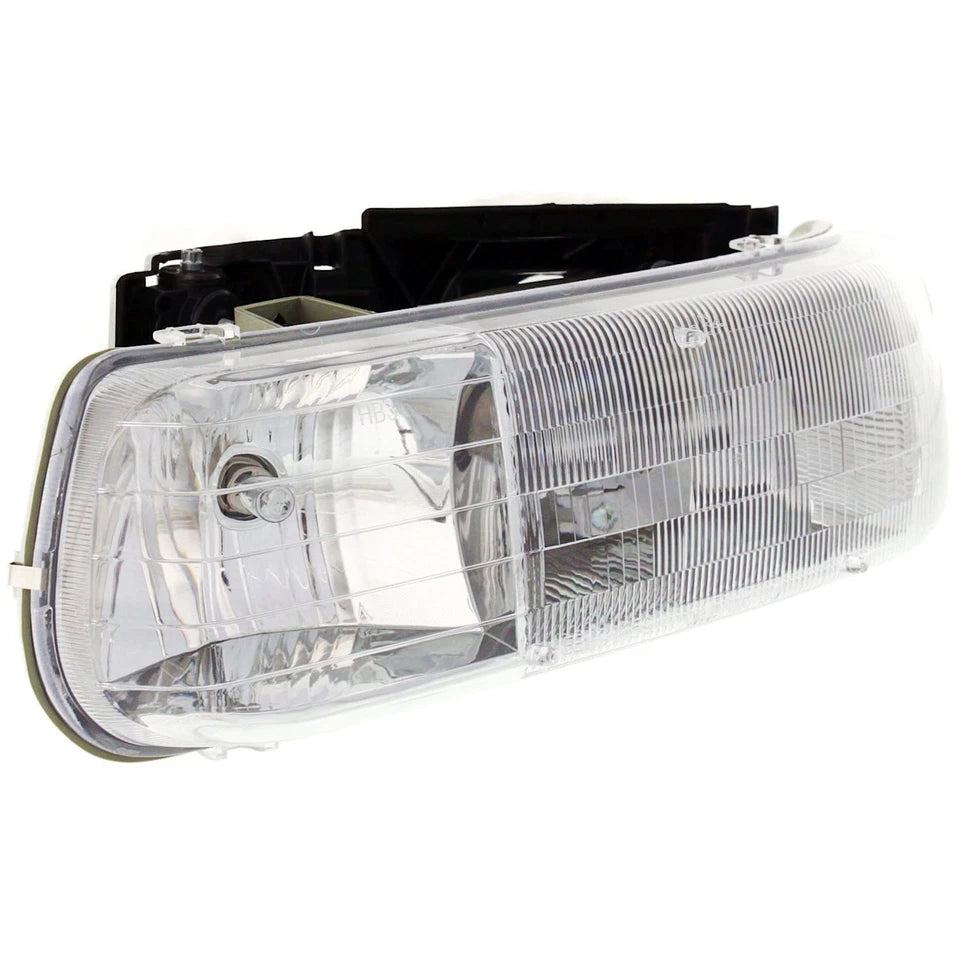 1999–2002 Chevrolet Silverado 1500 Headlight Set Base / LS / LT / WT Halogen | OEM Fit
