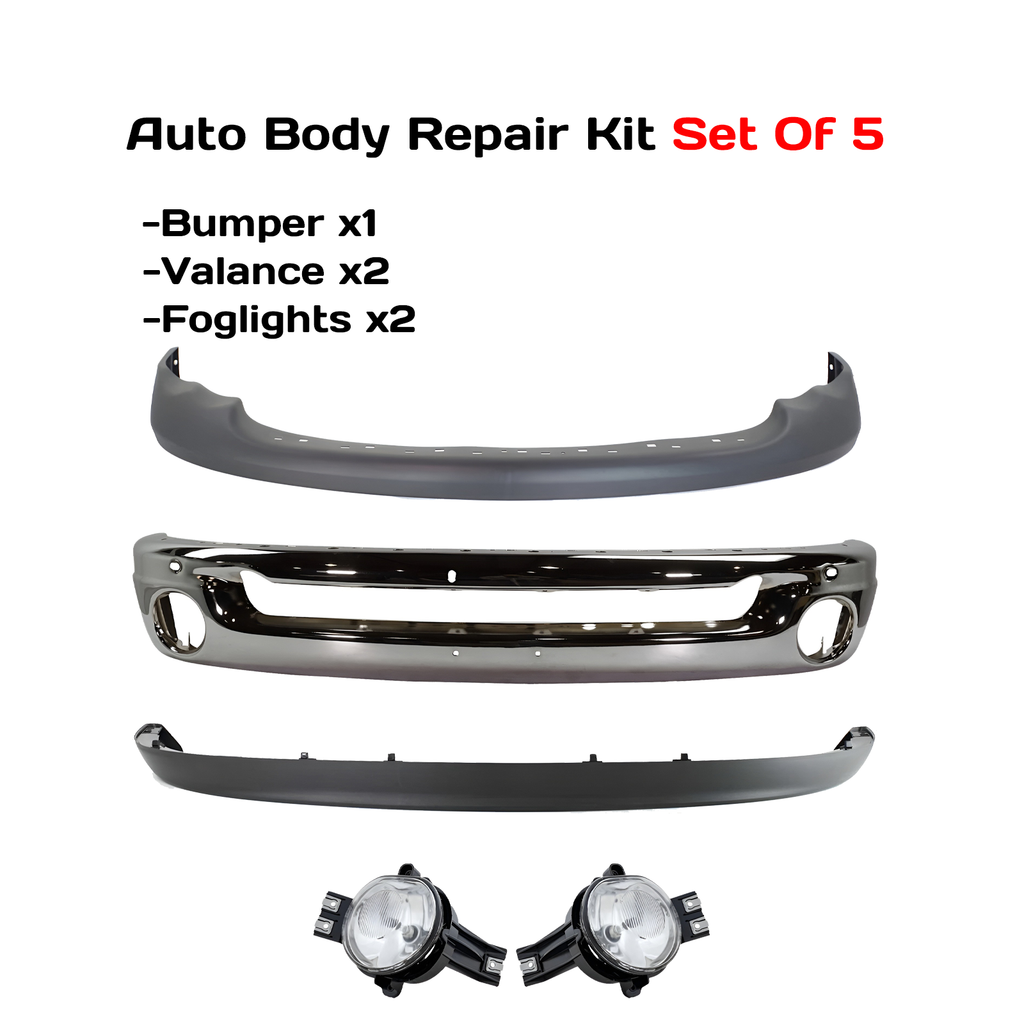 2003–2005 Dodge Ram 1500 / 2500 / 3500 Front Bumper Face Bar | OEM Fit