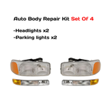 1999–2006 GMC Sierra 1500 & 2001–2006 Sierra 3500 Headlight Kit  | OEM Fit