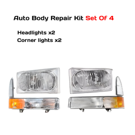 1999-2004 Ford F-250 Super Duty Front Headlight Kit with Corner Lights | OEM Fit