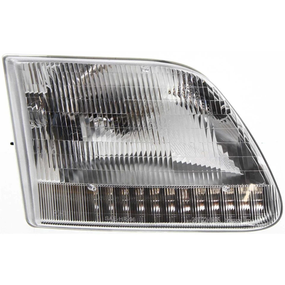 1997–2003 Ford F-150 Headlight Set Left and Right Side Halogen w/ Bulb(s) | OEM Fit