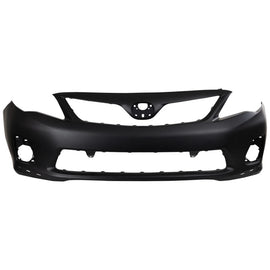 2011–2013 Toyota Corolla Front Bumper Cover  Primed| OEM Fit