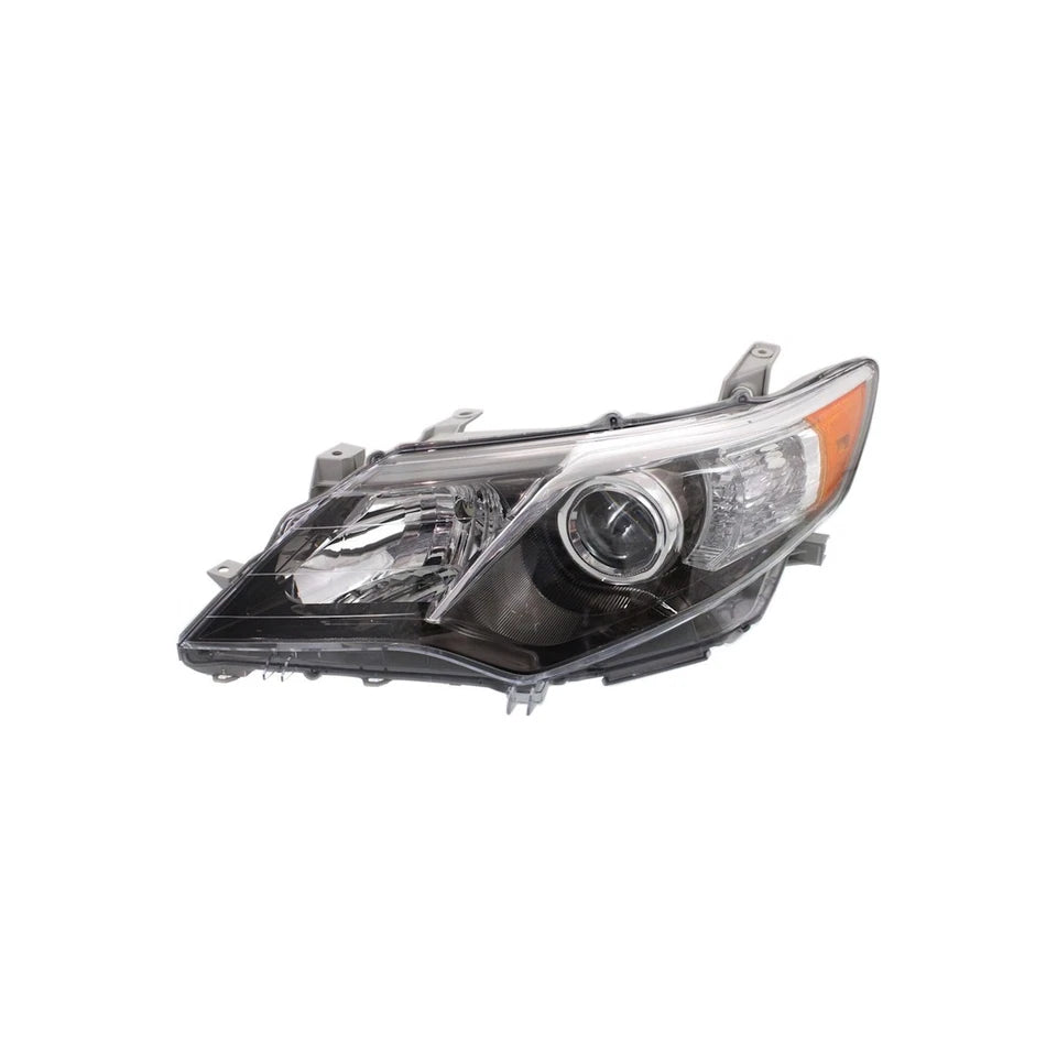 2012–2014 Toyota Camry Headlight Set Black Housing HID Left & Right | OEM Fit