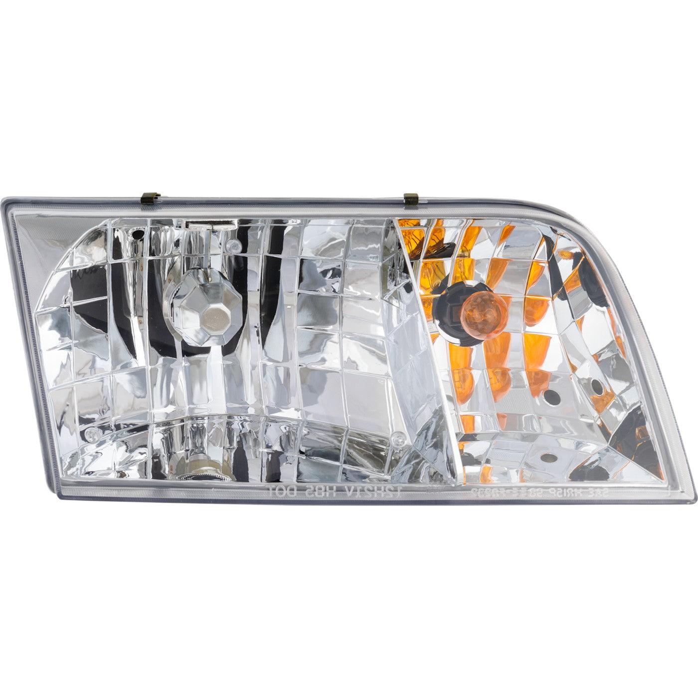 1998–2011 Ford Crown Victoria Headlight Set Driver & Passenger Side Halogen Pair 2Pc | OEM Fit