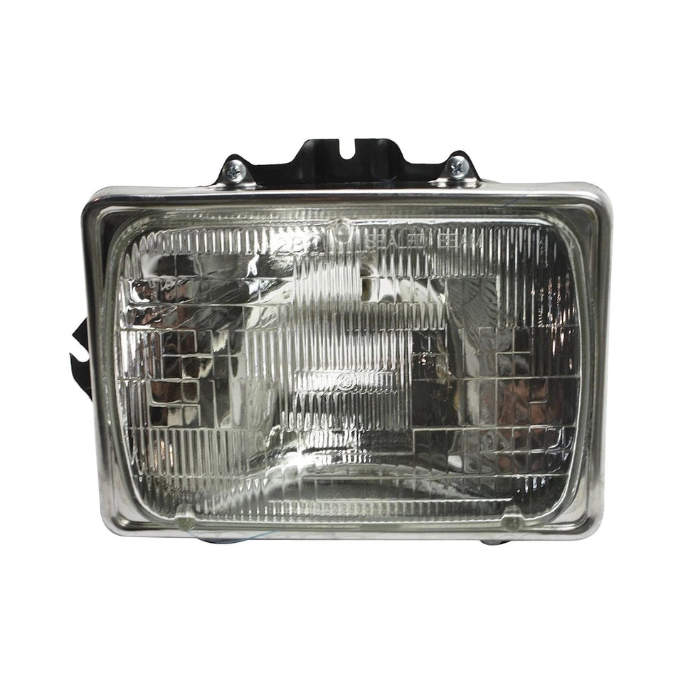1999–2007 Ford F-250 Super Duty Headlight Set Left and Right Side Halogen w/ Bulb(s) (2-Piece Set) | OEM Fit