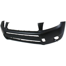 2006–2008 Toyota RAV4 Front Bumper Cover w/ Fog Light Holes Plastic Primed | OEM Fit