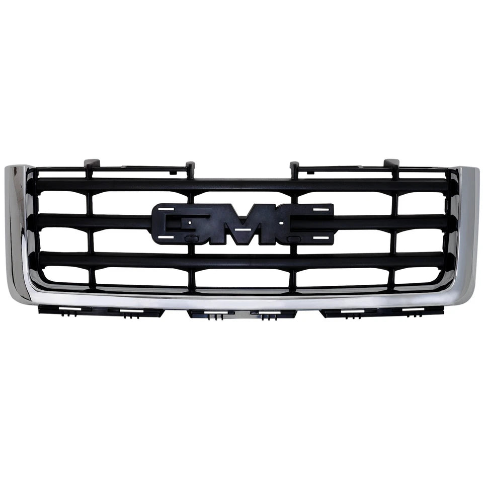 2007–2013 GMC Sierra 1500 Grille Assembly Chrome Shell | OEM Fit