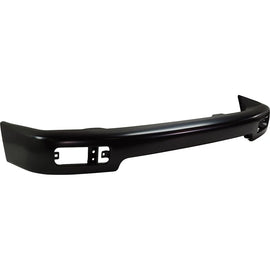 Front Bumper Face Bar For 1996-1998 Toyota 4Runner Base/SR5 Models Painted Black Steel (1-Piece Set)