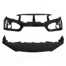 Load image into Gallery viewer, 2016–2021 Honda Civic Type R Style Front Bumper Cover Kit W/ Grille | OEM Fit