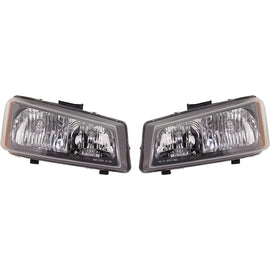 2003–2006 Chevrolet Silverado 1500 Headlight Set Smooth Reflector (1st Design) | OEM Fit